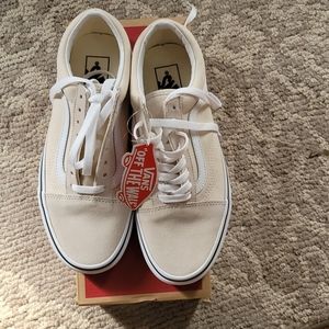 Vans old skool birch/true white